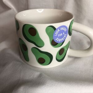 3D AVOCADO MUG Target Room Essentials Stoneware NEW!!